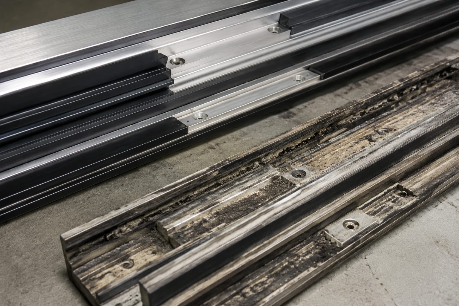 Elevator door sill: tipos, desgaste y reemplazo