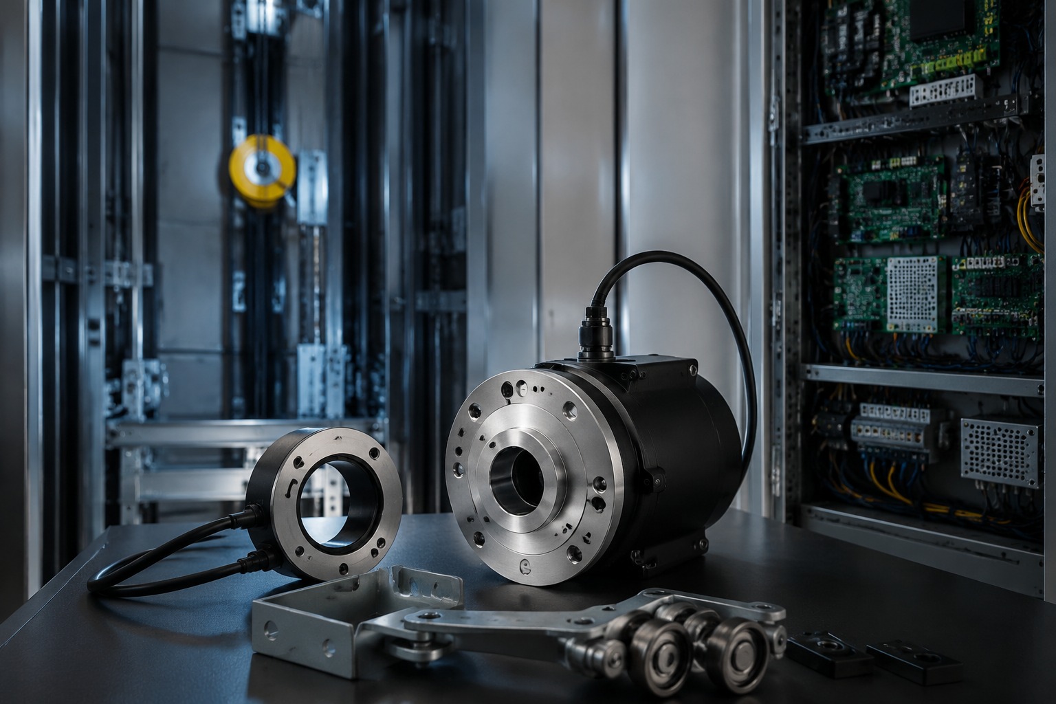 Selección de encoders para ascensores en Colombia