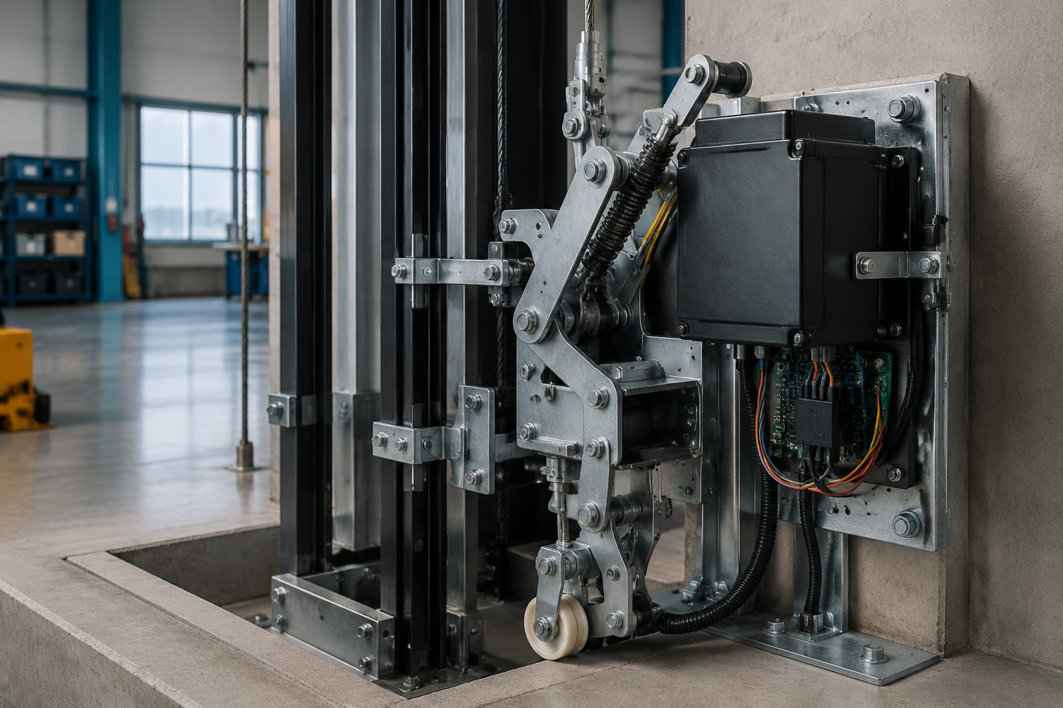 Lift safety gear: tipos, prueba y reemplazo
